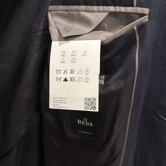 Hugo Boss Suit Blazer and Pants Set Navy 36s - Picture 6 of 9